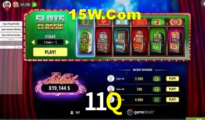 Jogos de Slot 11Q